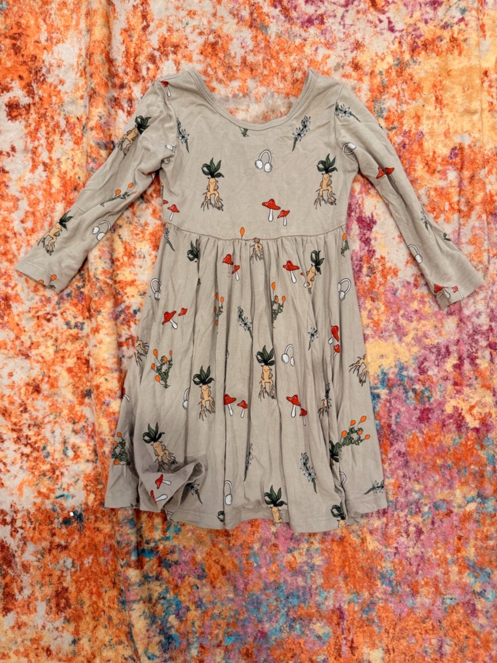 Kyte BABY Twirl in Harry Potter Herbology Print